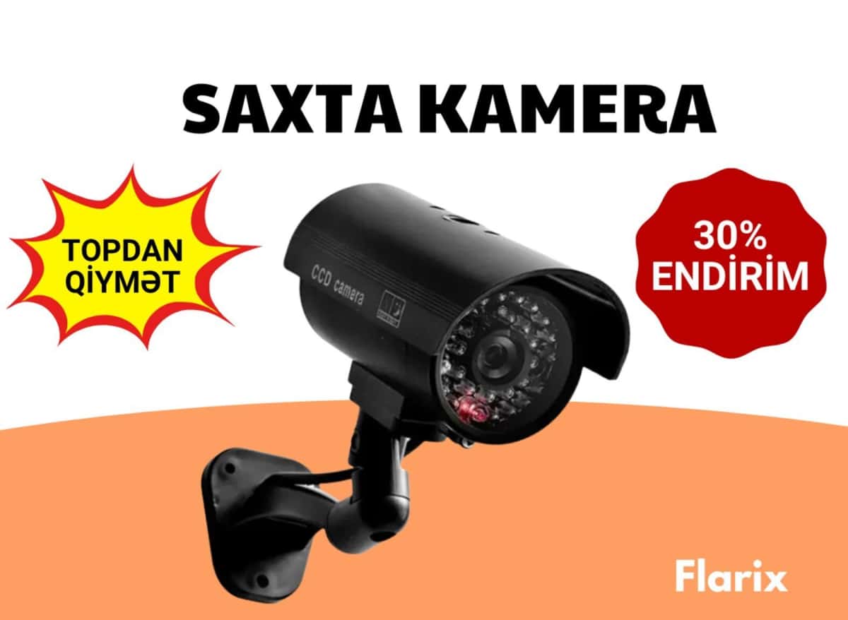 Dummy security camera IR - Tenderyard