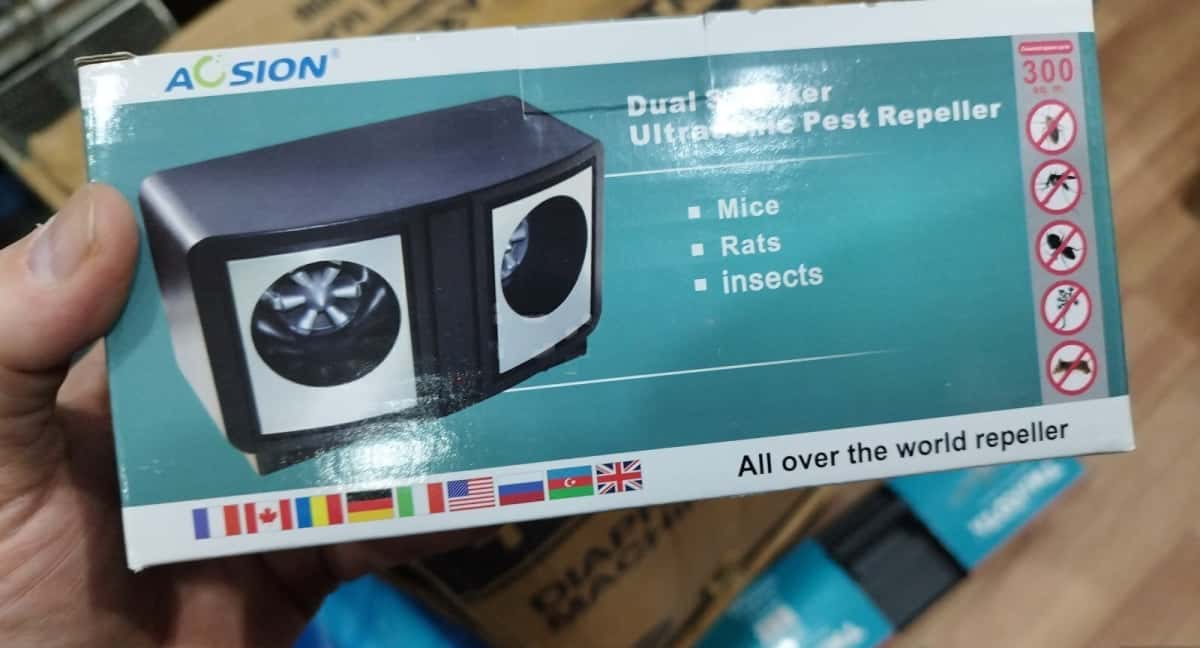 Mouse and insect repellent device 300 m2 - Tenderyard