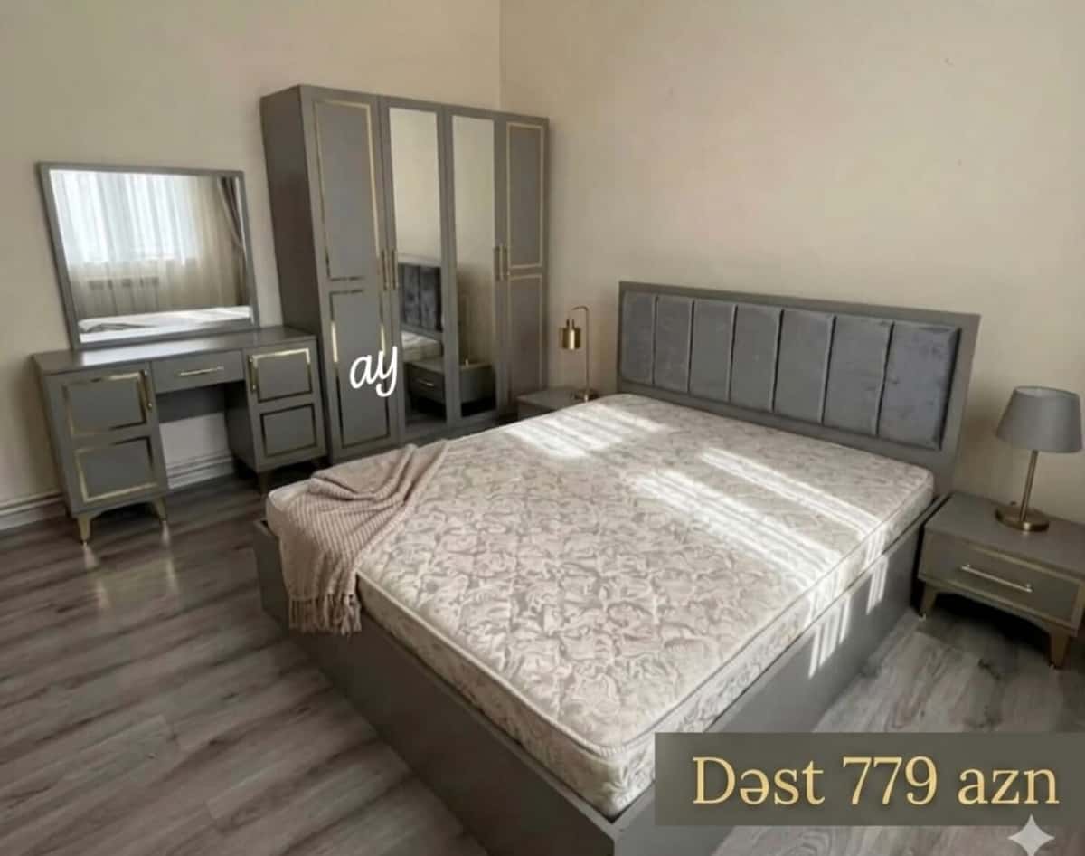 Yataq otağı dəsti No brand Boz rəng - Tenderyard