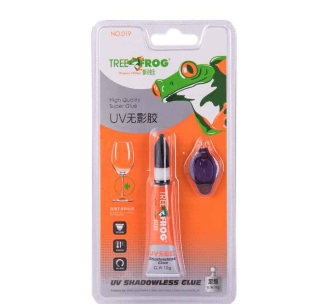 Tree Frog No.019 UV Glue for glass 10 grams - Tenderyard