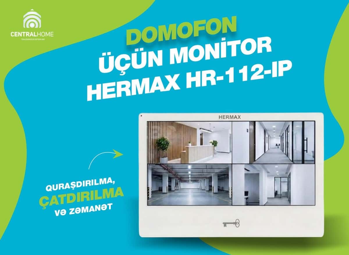 Video intercom Hermax HR-706H - Tenderyard