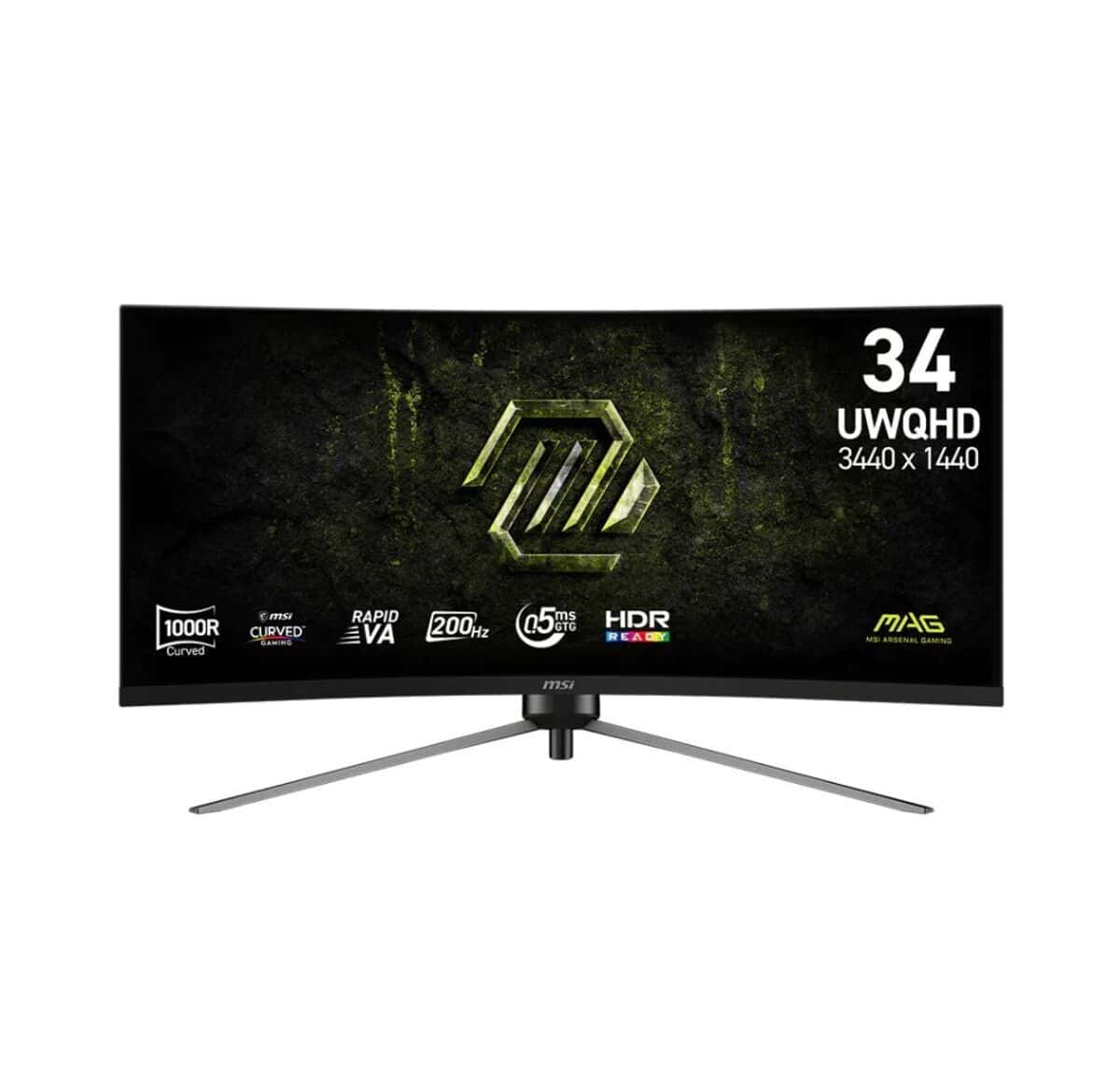 Monitor MSI MAG 345CQRF E20 34" Rapid VA 200Hz - Tenderyard