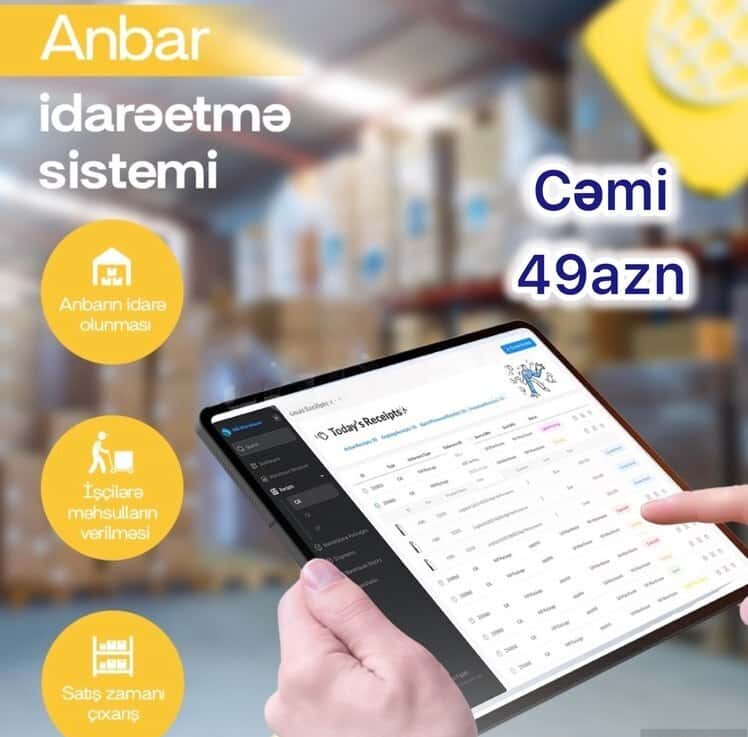 Uniset Elektronik Anbar və Kassa İdarəetmə Sistemi - Tenderyard