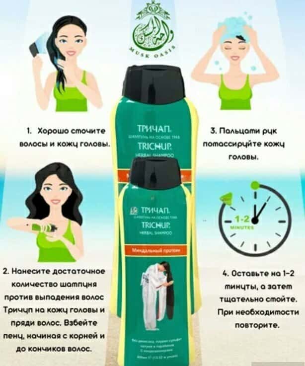 Trichup Herbal Saç Tökülməsinə Qarşı Şampun 400 ml - Tenderyard