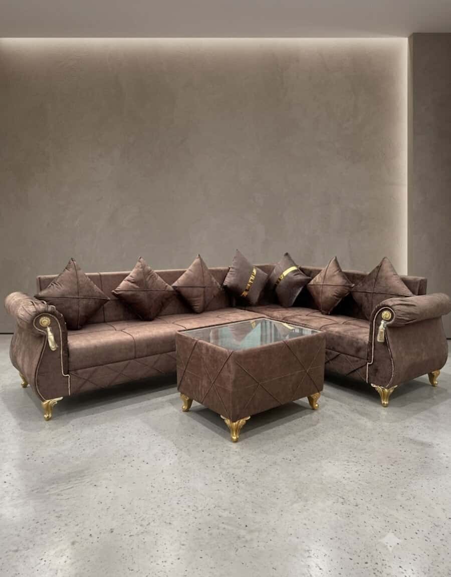 Künc divan, Qarışıq rəng - Tenderyard