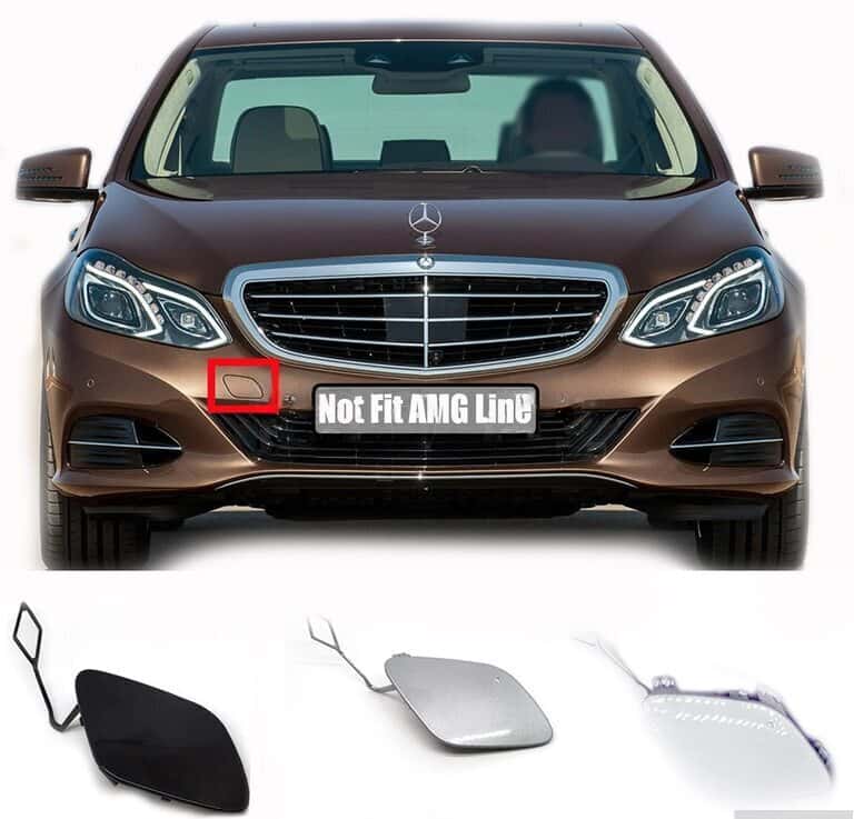 Tow hook cover Mercedes W212 2013-2016 - Tenderyard