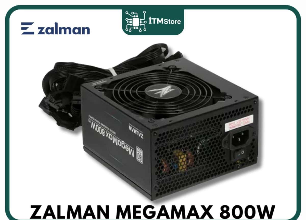 Qida bloku Zalman MegaMax 800W V2 ZM800-TXII - Tenderyard