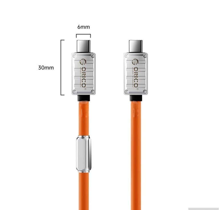 Narıncı rəng data kabel, USB - Tenderyard