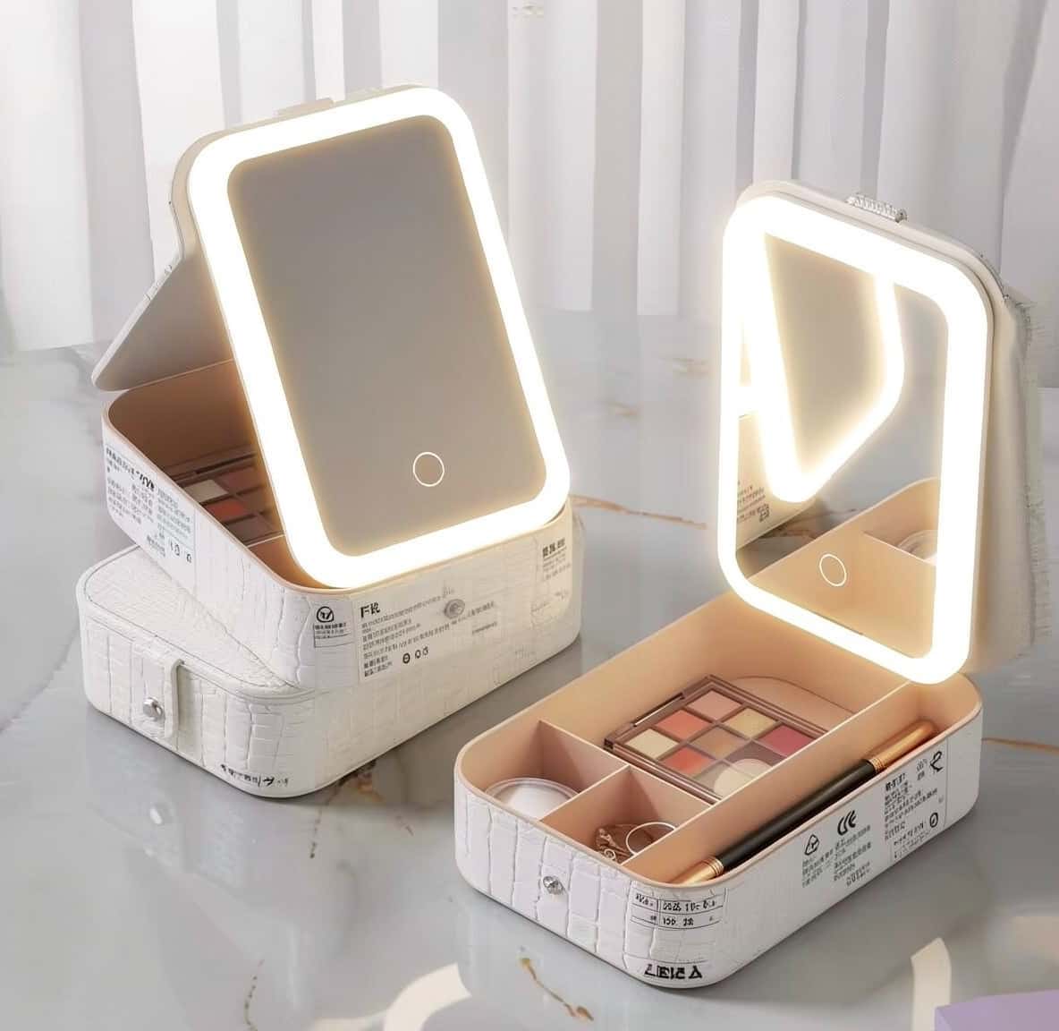 LED Lighted Cosmetic Organizer - Tenderyard