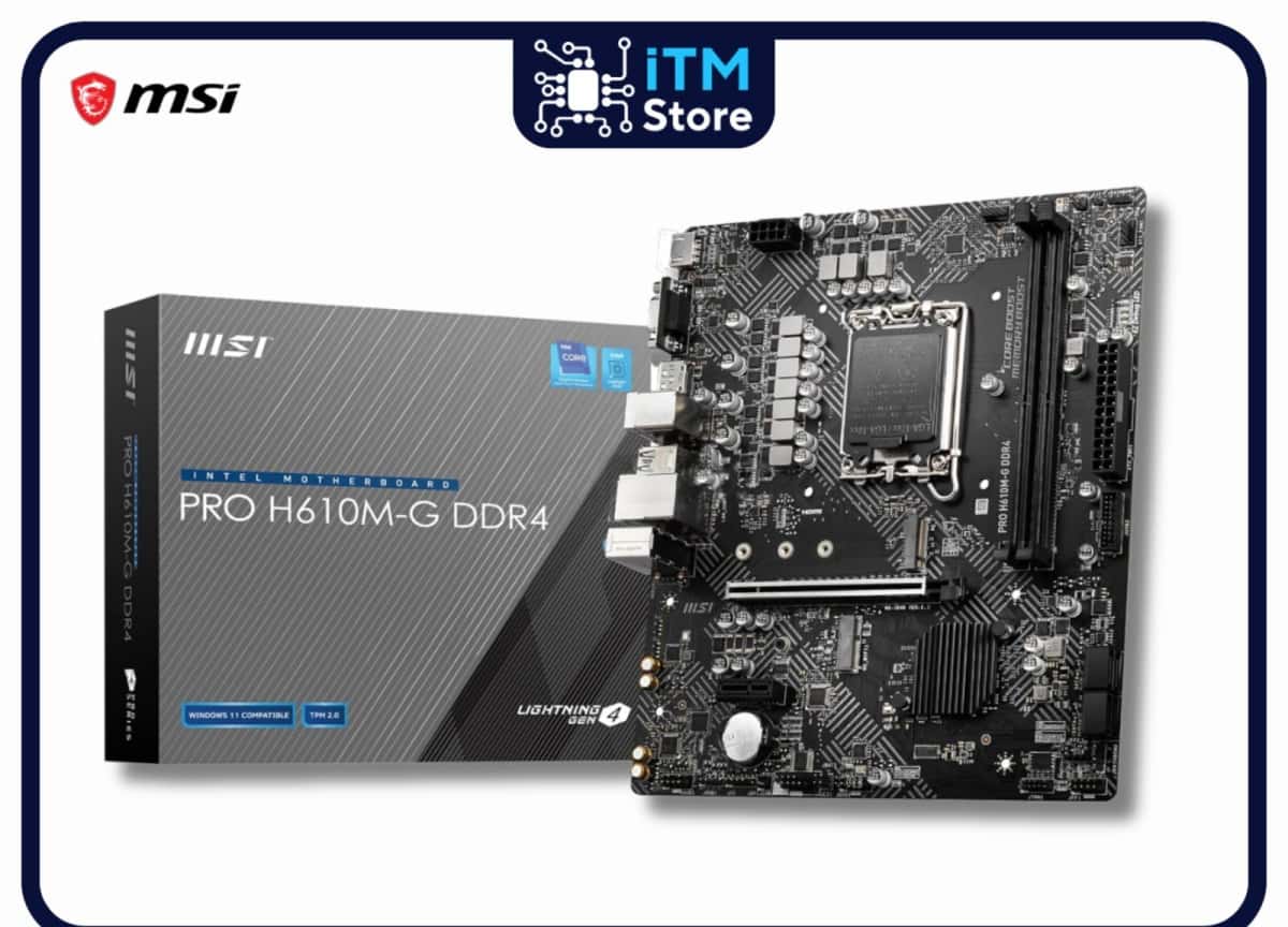 Motherboard MSI PRO H610M-G DDR4 - Tenderyard