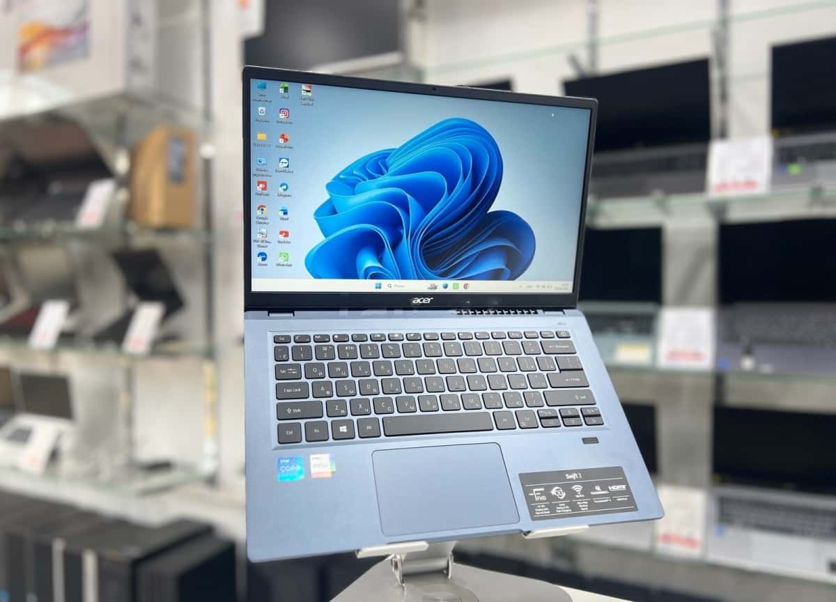 Acer brand laptop, Gray color - Tenderyard
