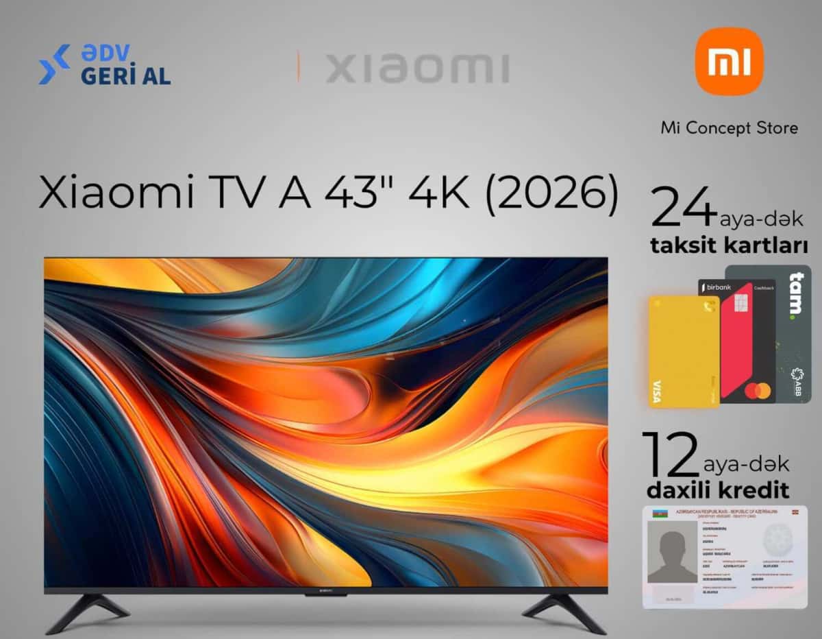 Xiaomi TV 43" LED - Tenderyard