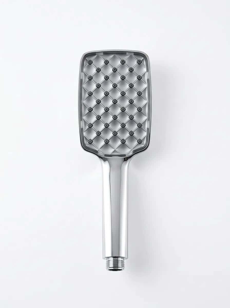Oval shower head, Silver color - Tenderyard