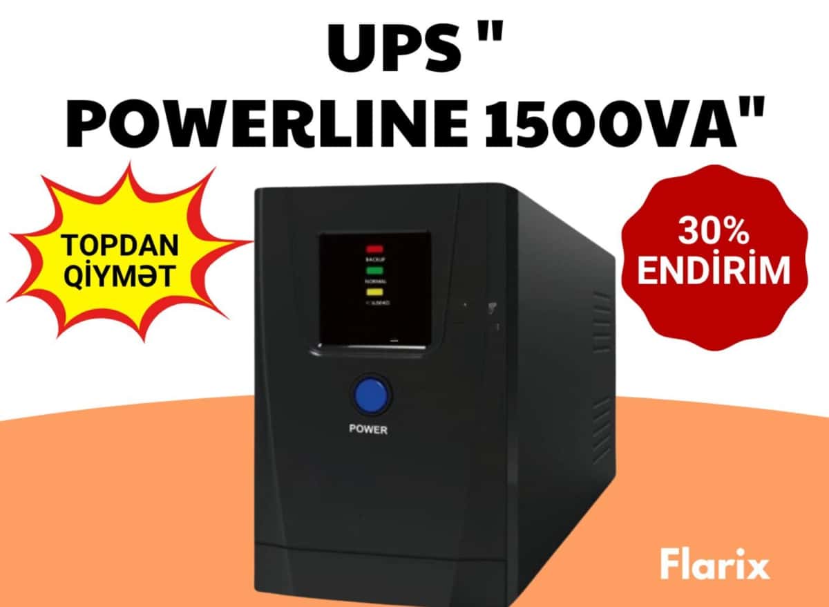 UPS Powerline 1500VA - Tenderyard