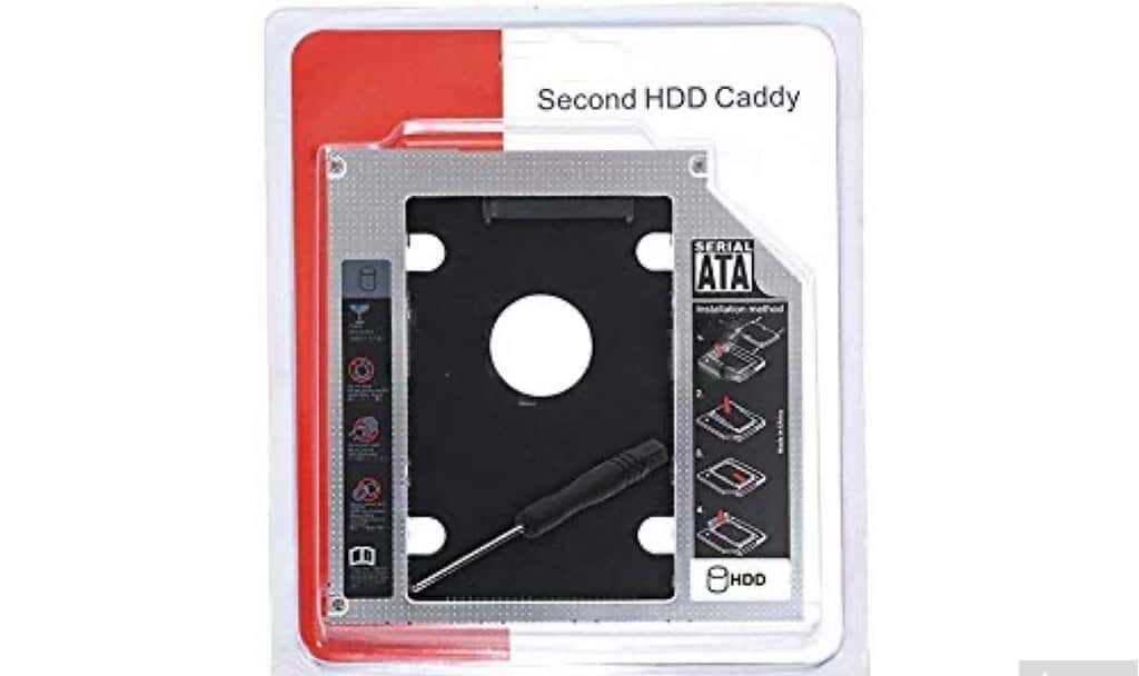 9.5mm and 12.7mm Caddy for Hard Drive (HDD/SSD) - Tenderyard