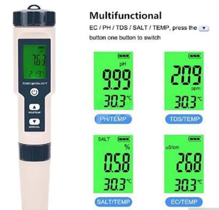 PH meter and TDS meter water quality measuring device - Tenderyard