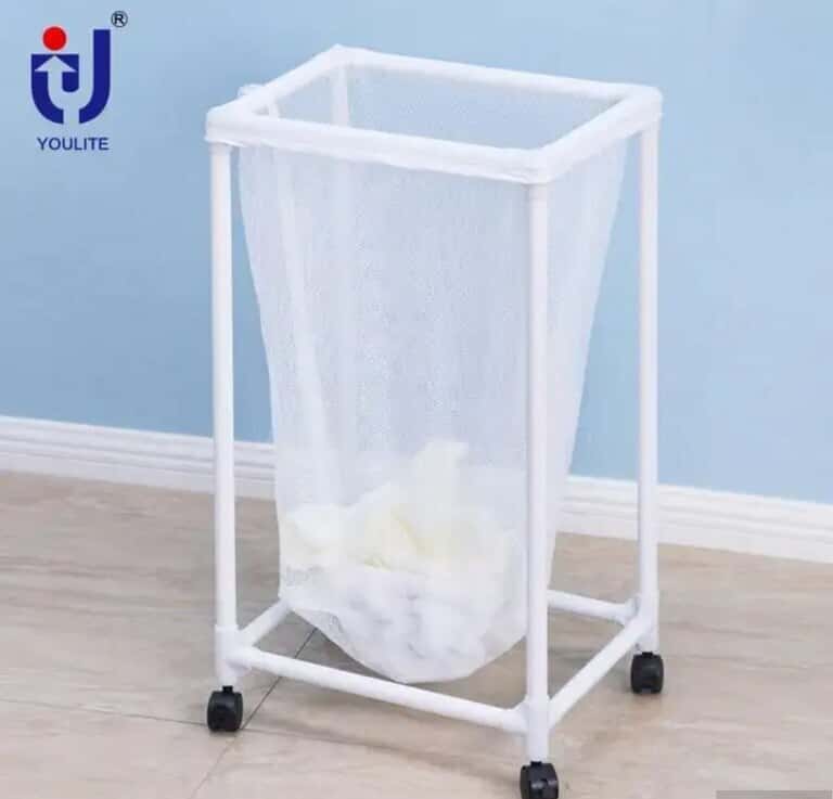 Plastic basket, White color - Tenderyard
