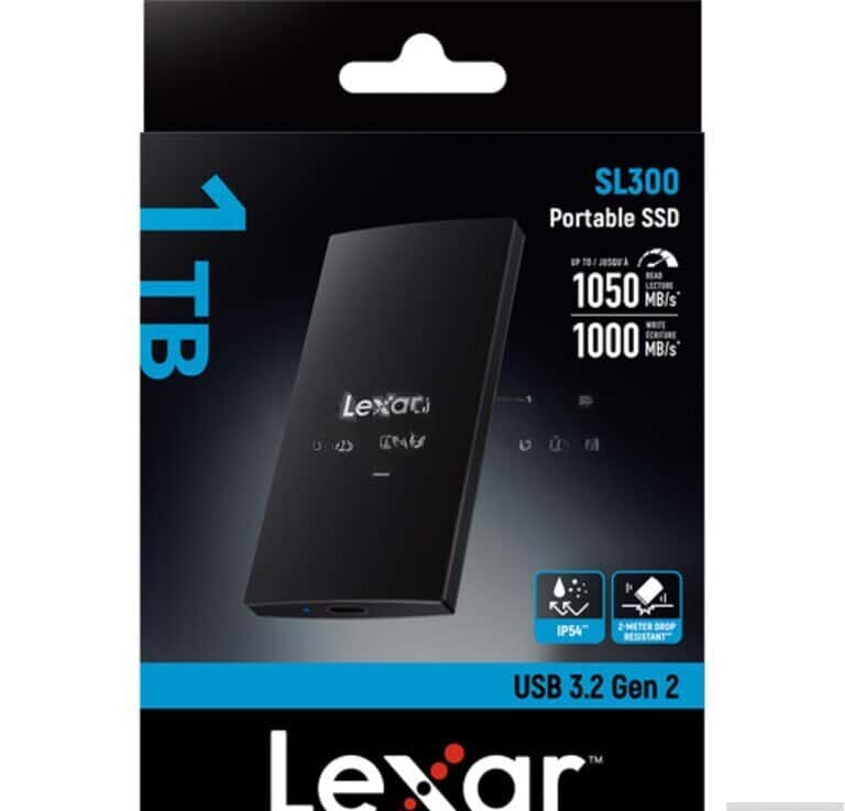 Xarici SSD Lexar SL300 1TB USB-C 3.2 Gen 2 - Tenderyard