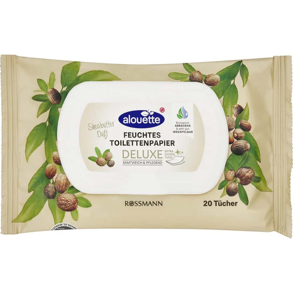 Alouette Deluxe Wet Wipes, 20 pieces - Tenderyard