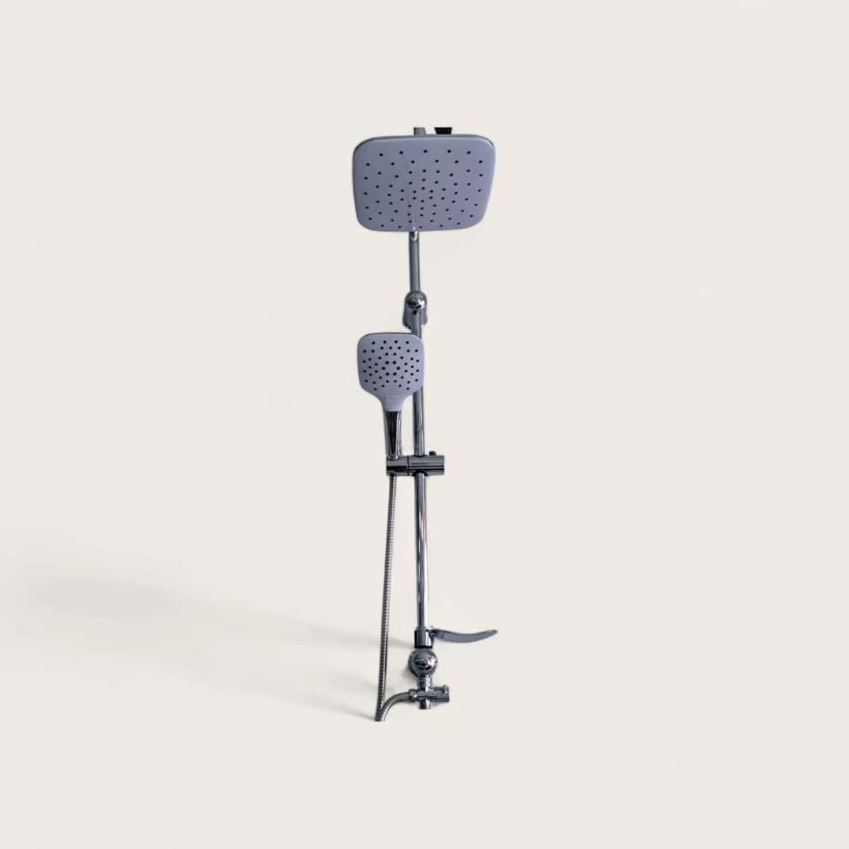 Square shower head, Silver color - Tenderyard