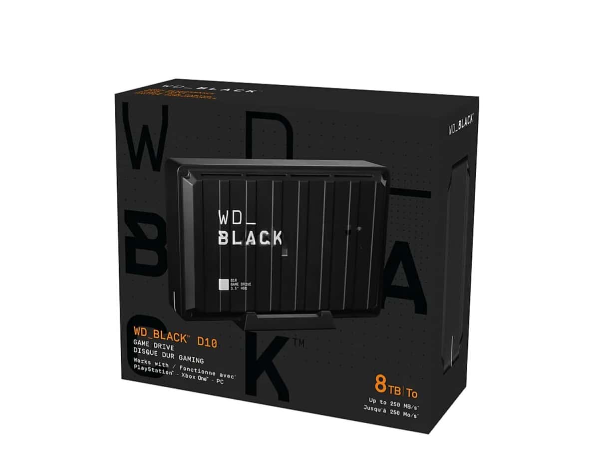 Xarici hard disk WD Black D10 8TB - Tenderyard
