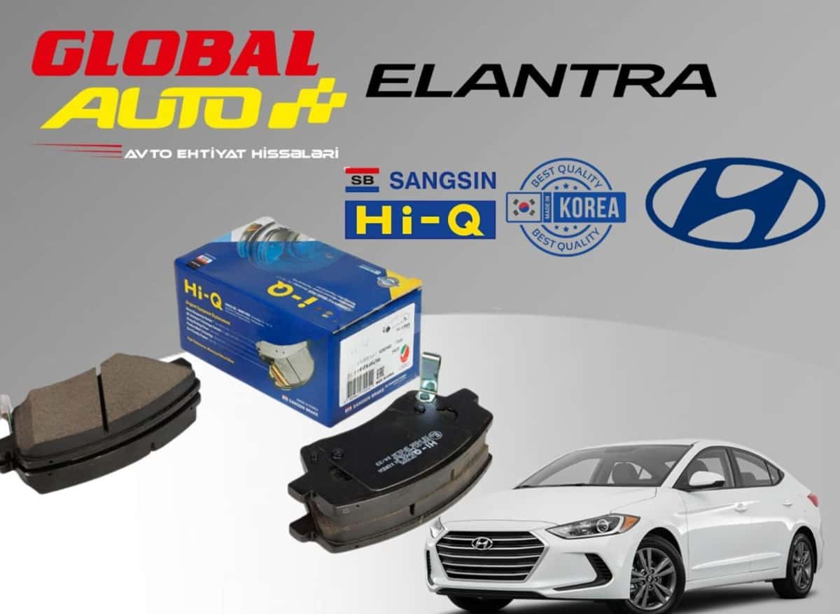 Brake pads for Hyundai Elantra 2016-2018 - Tenderyard