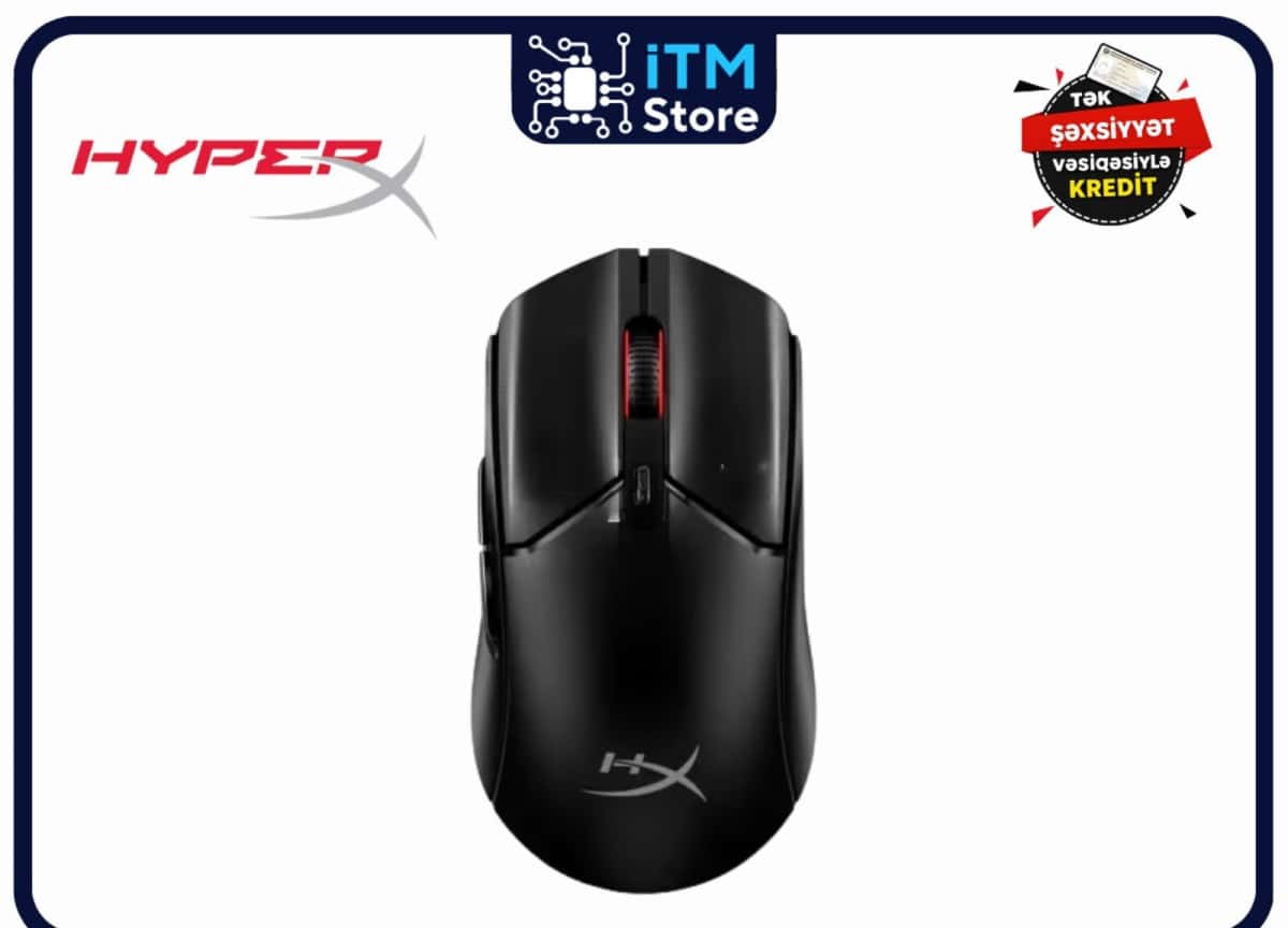 HyperX Pulsefire Haste 2 Core Wireless Black 8R2E6AA - Tenderyard