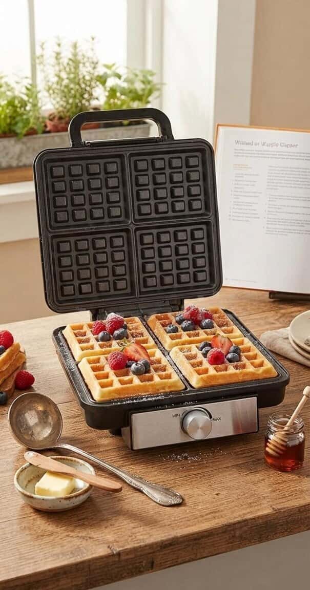 Lumabella LB-58063 Waffle Maker 1500W - Tenderyard