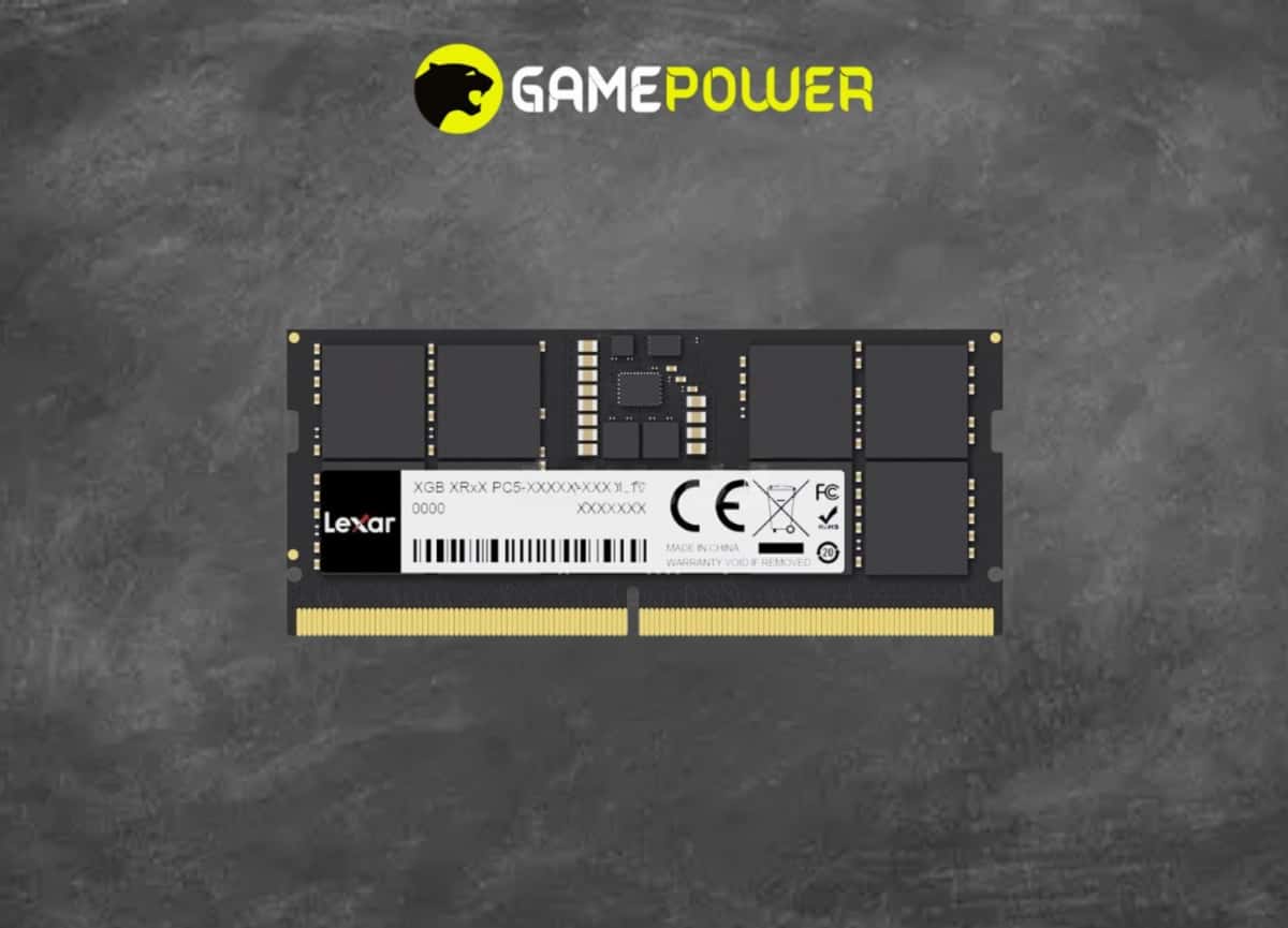 Lexar 16GB DDR5 5600MHz SODIMM Laptop RAM - Tenderyard