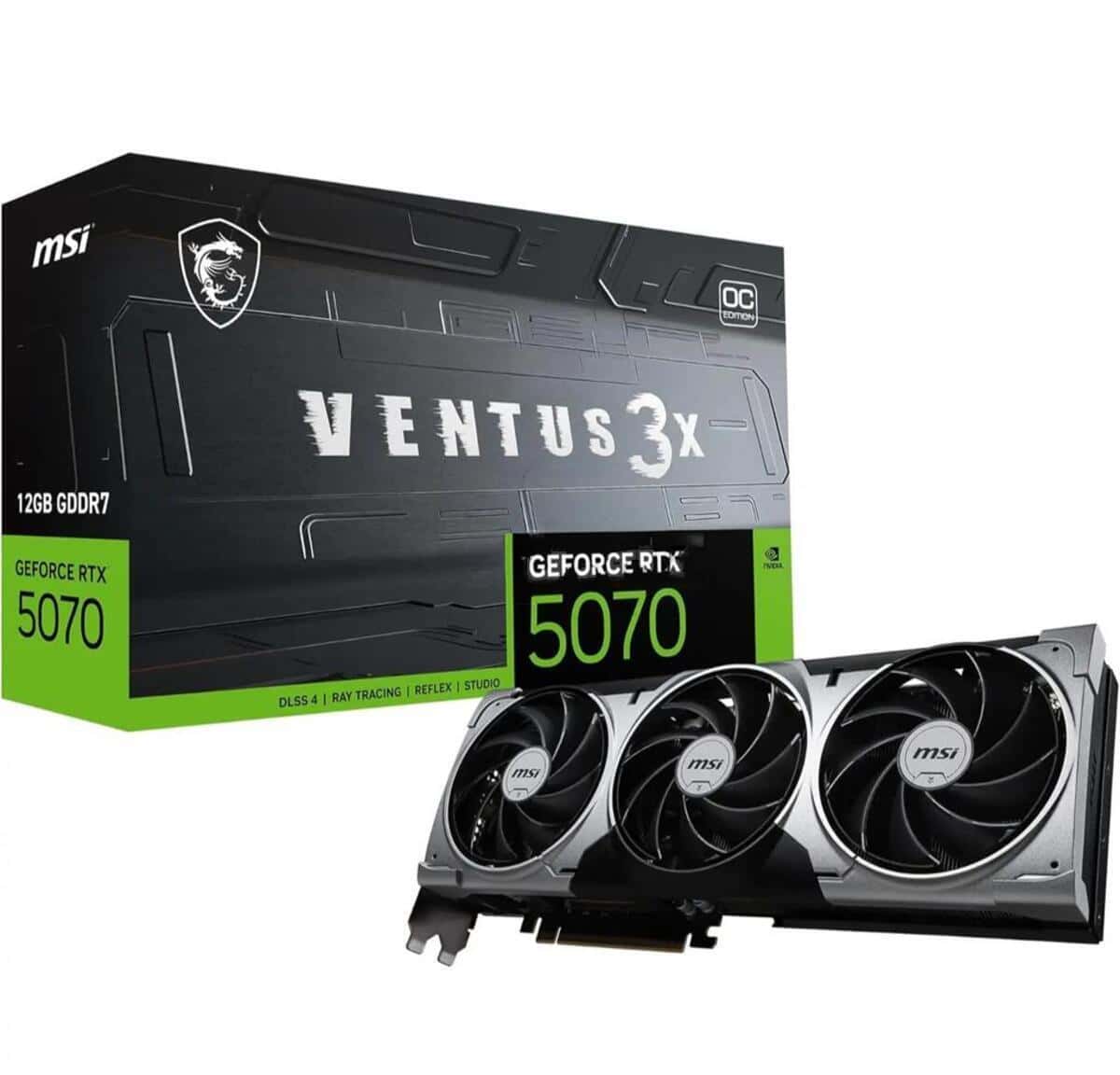 Video kart MSI GeForce RTX 5070 12GB Ventus 3X OC - Tenderyard