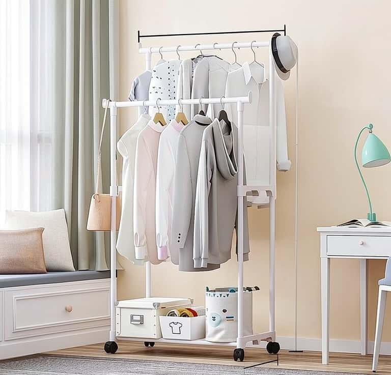Clothes Rack Black color - Tenderyard