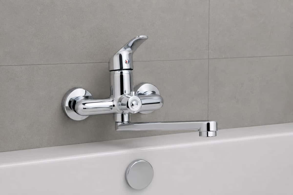 Bathroom faucet, Silver color - Tenderyard