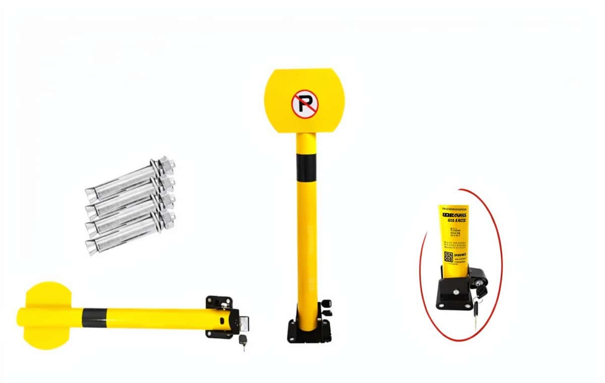 Foldable Parking Barrier - Tenderyard