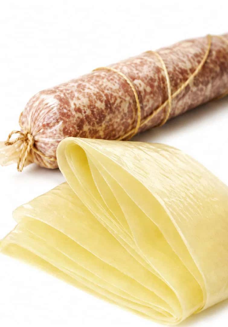 Collagen and polyamide sausage and frankfurter casing - Tenderyard
