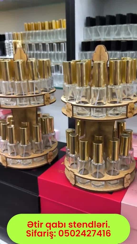 Perfume bottle stands - Tenderyard