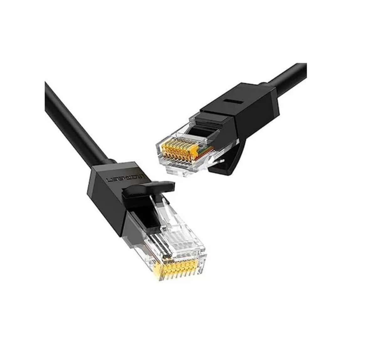 Lan cable Ugreen 5 meters Cat6 U/UTP Black - Tenderyard