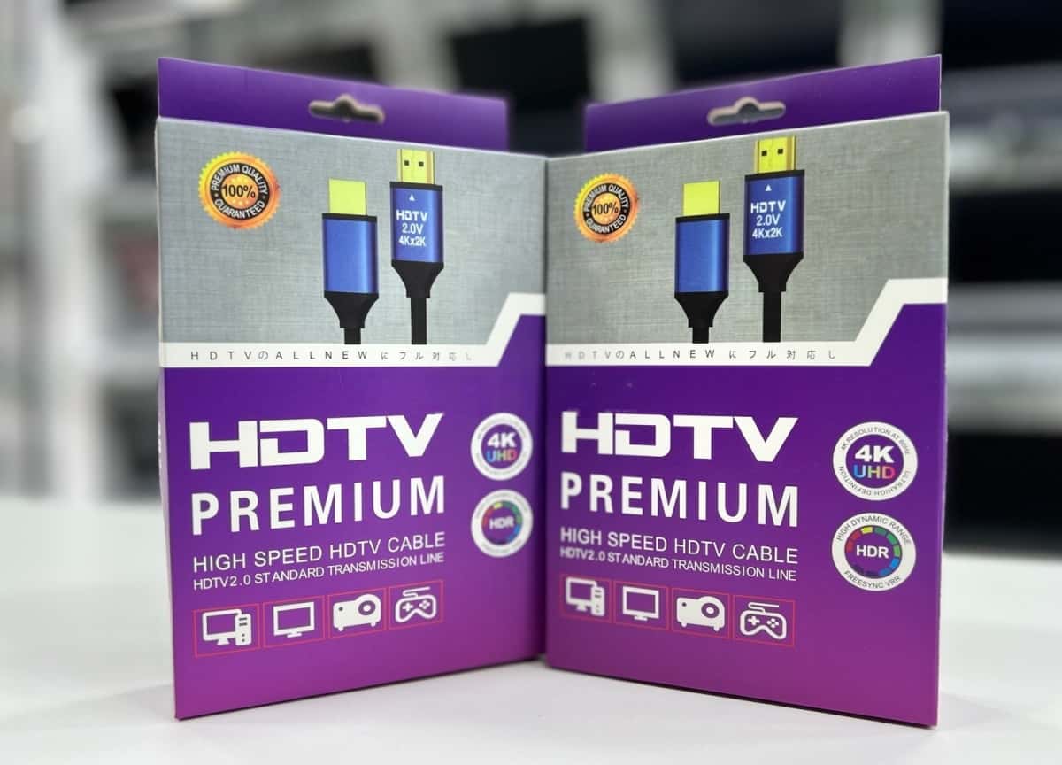 Blue data cable, HDMI - Tenderyard