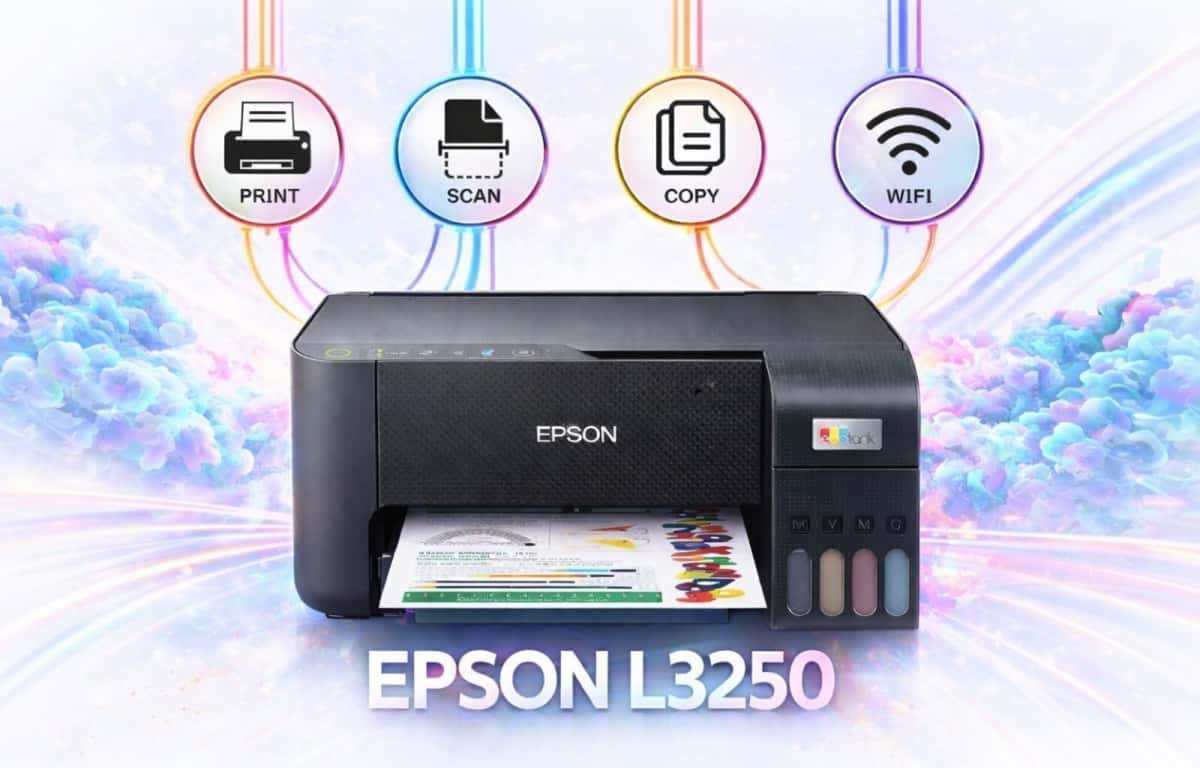 Цветной принтер Epson L3250 Wi-Fi - Tenderyard
