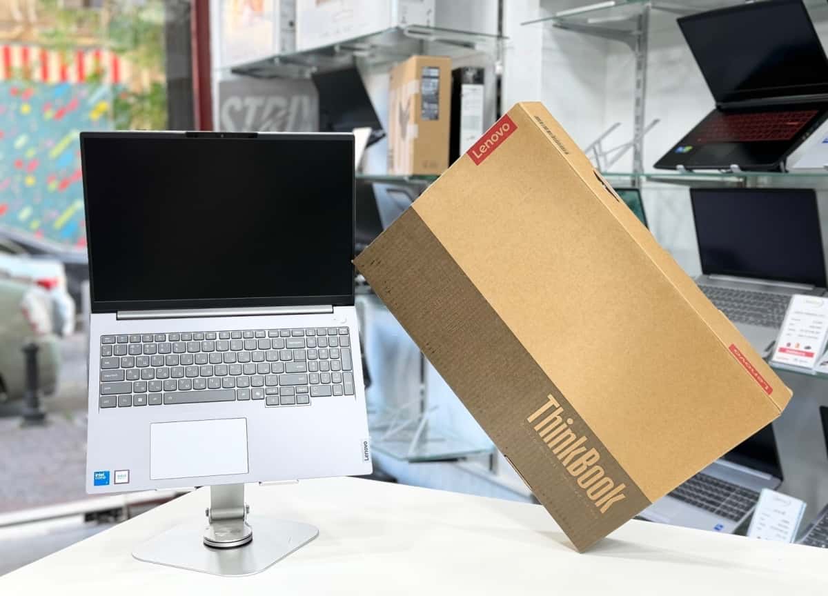 Lenovo brand laptop, Gray color - Tenderyard