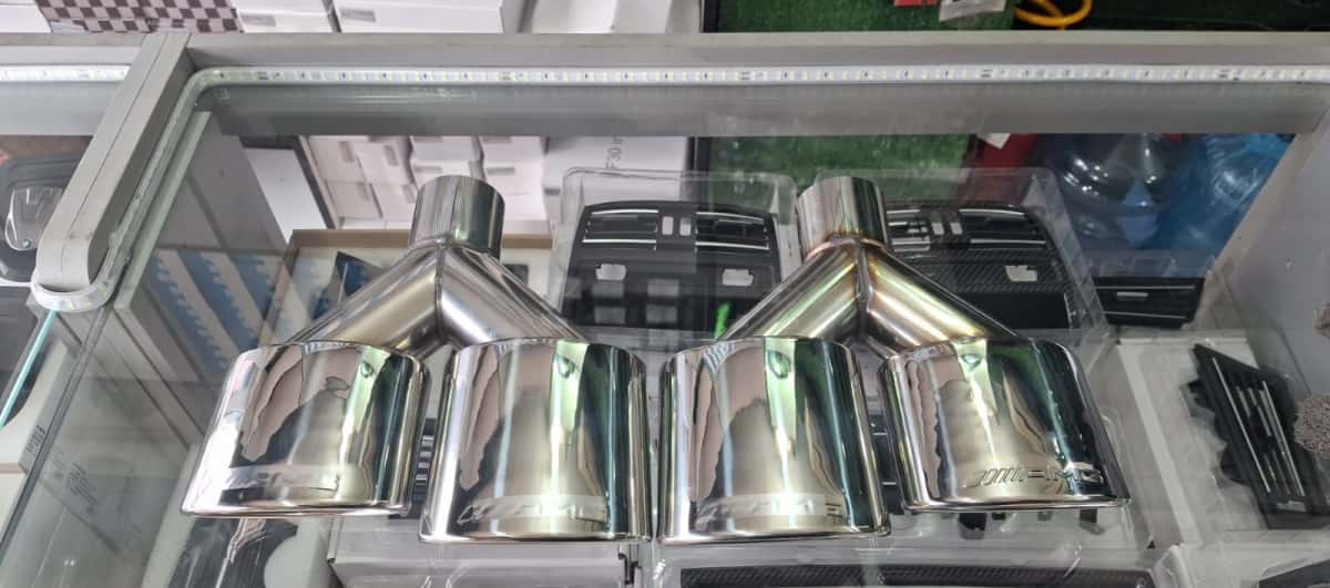 Exhaust tip Mercedes W204 AMG - Tenderyard