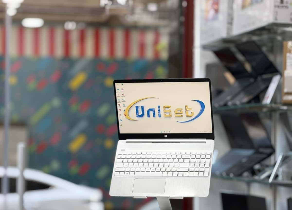 HP brand laptop, Gray color - Tenderyard