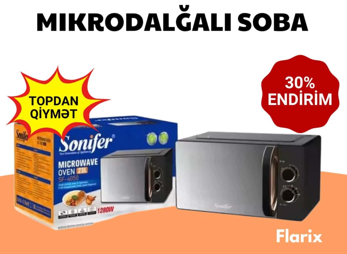 Sonifer microwave oven - Tenderyard