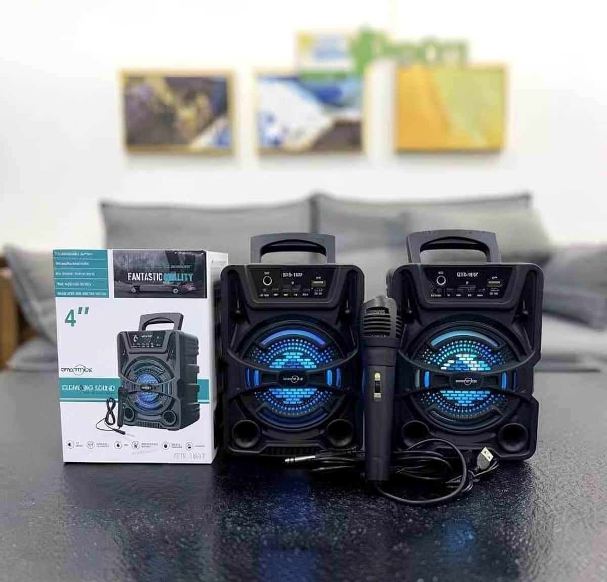 GTS-1637 Bluetooth Karaoke Speaker - Tenderyard