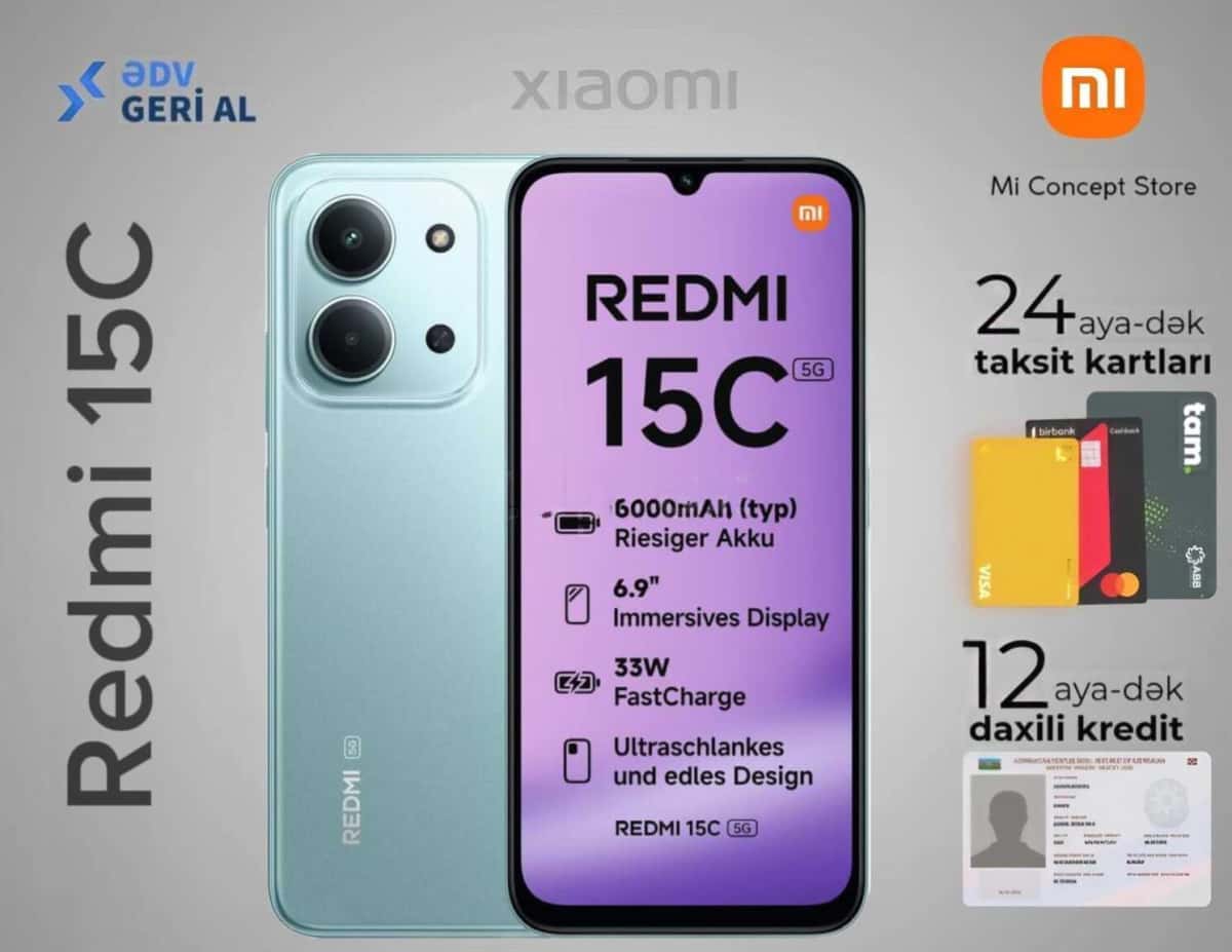 Xiaomi Redmi 15, 8 GB - Tenderyard