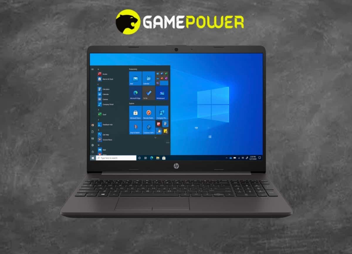 HP brand laptop, Gray color - Tenderyard