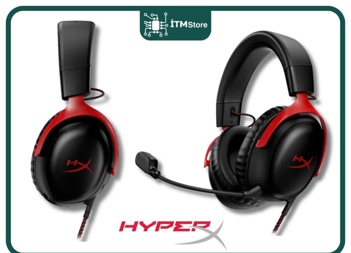 Gaming Headset HyperX Cloud 3 Red - Tenderyard