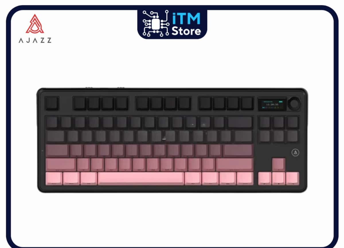 Keyboard Ajazz MK87 Gradient Pink - Tenderyard