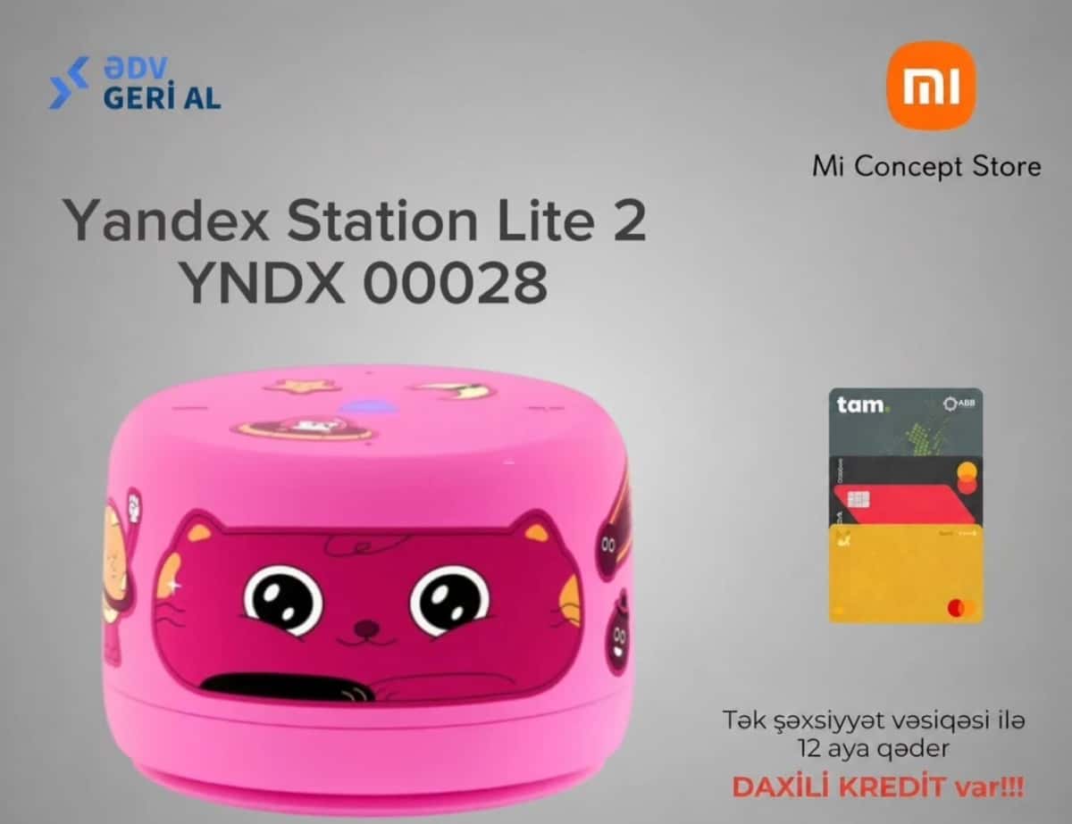 Smart speaker Yandex Station Lite 2 Pink - Tenderyard