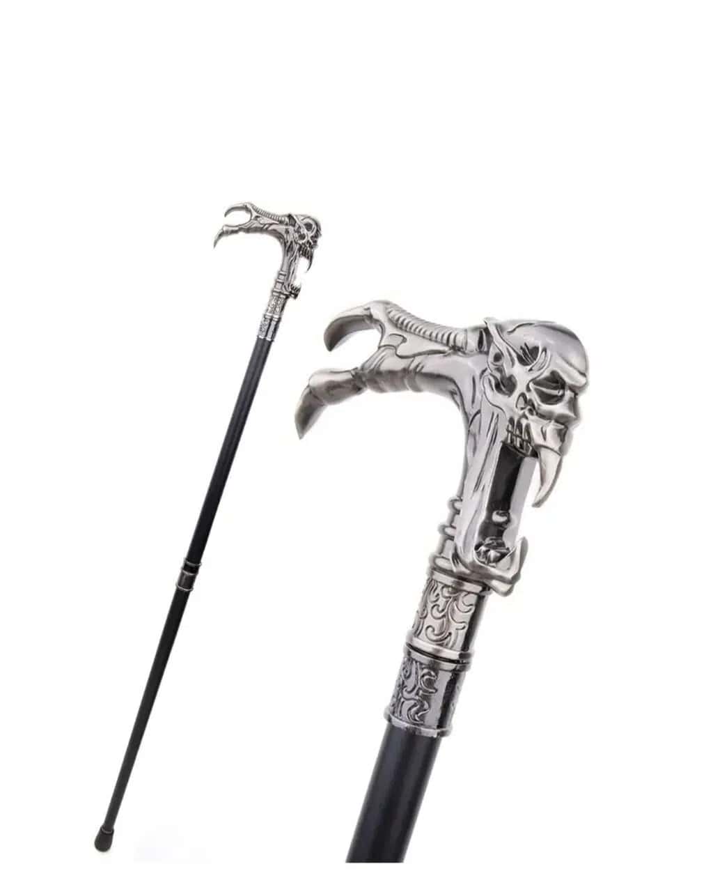 Medical Cane with Decorative Handle - Tenderyard