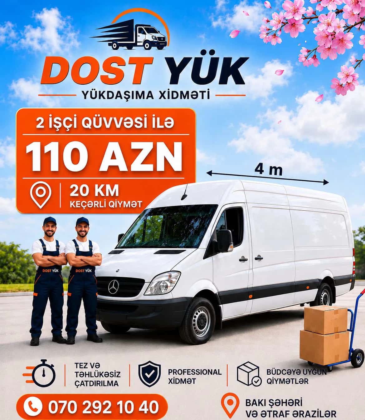 Dost Yük Daşıma Xidməti - Tenderyard